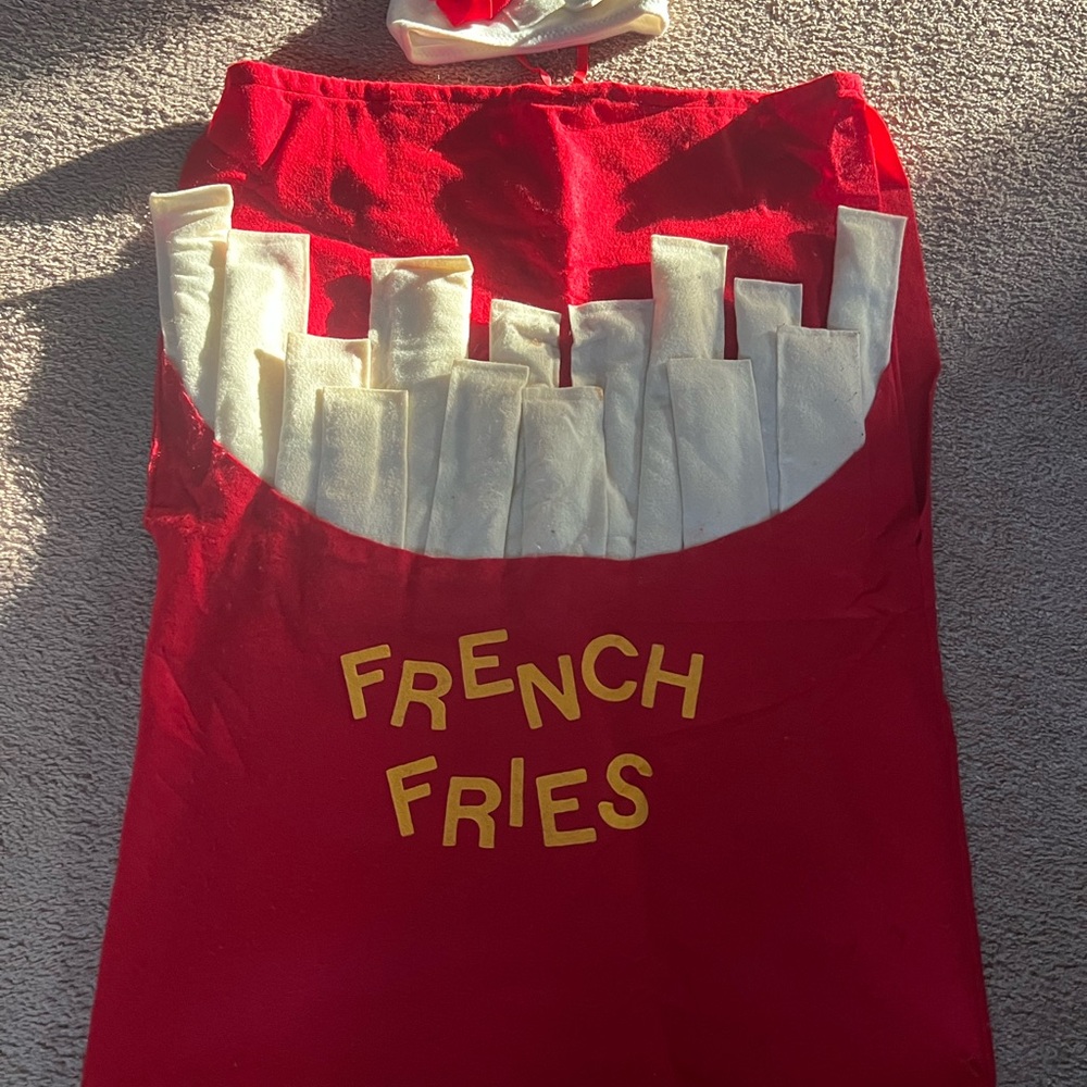 Package of French Fries Halloween costume